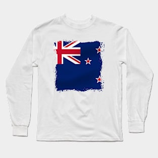 New Zealand artwork Long Sleeve T-Shirt